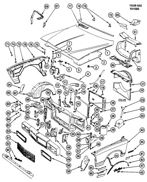 1984 el camino sheet metal parts|el camino parts catalog free.